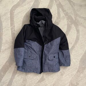 Swiss Tech Boys Winter Puffer Jacket with Hood 2 coats in 1; size: 4T